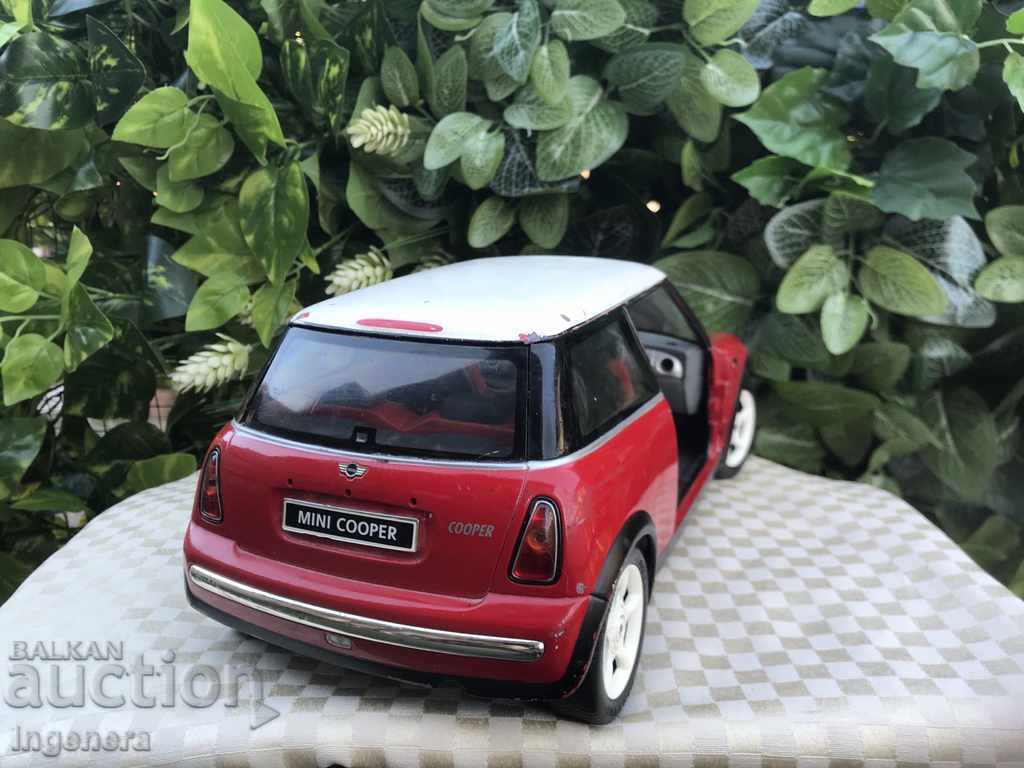 Delivery of MODEL / TOY / TROLLEY - MINI COOPER CAR Delivery of MODEL / TOY / TROLLEY - MINI COOPER CAR
