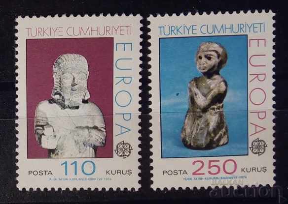 Турция 1974 Европа CEPT Изкуство/Скулптури MNH