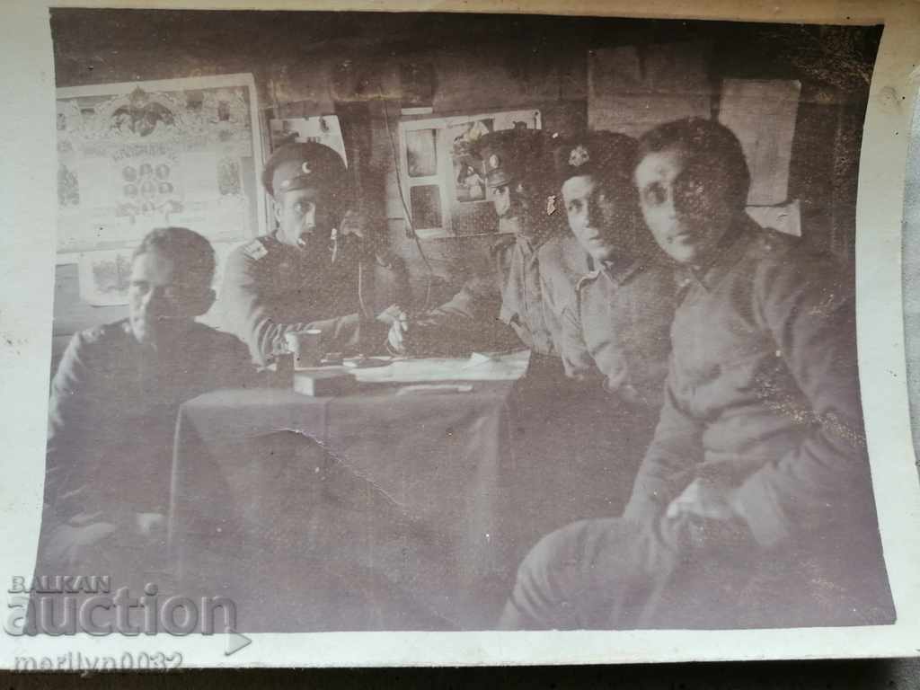 Στρατιωτική φωτογραφική φωτογραφία Πορτρέτο WW1 WWI