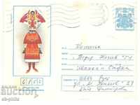 Пощенски плик - Носия от Пиринско