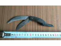 2in1 - KNIFE AND BELL - BUFFALO HORN HANDLE