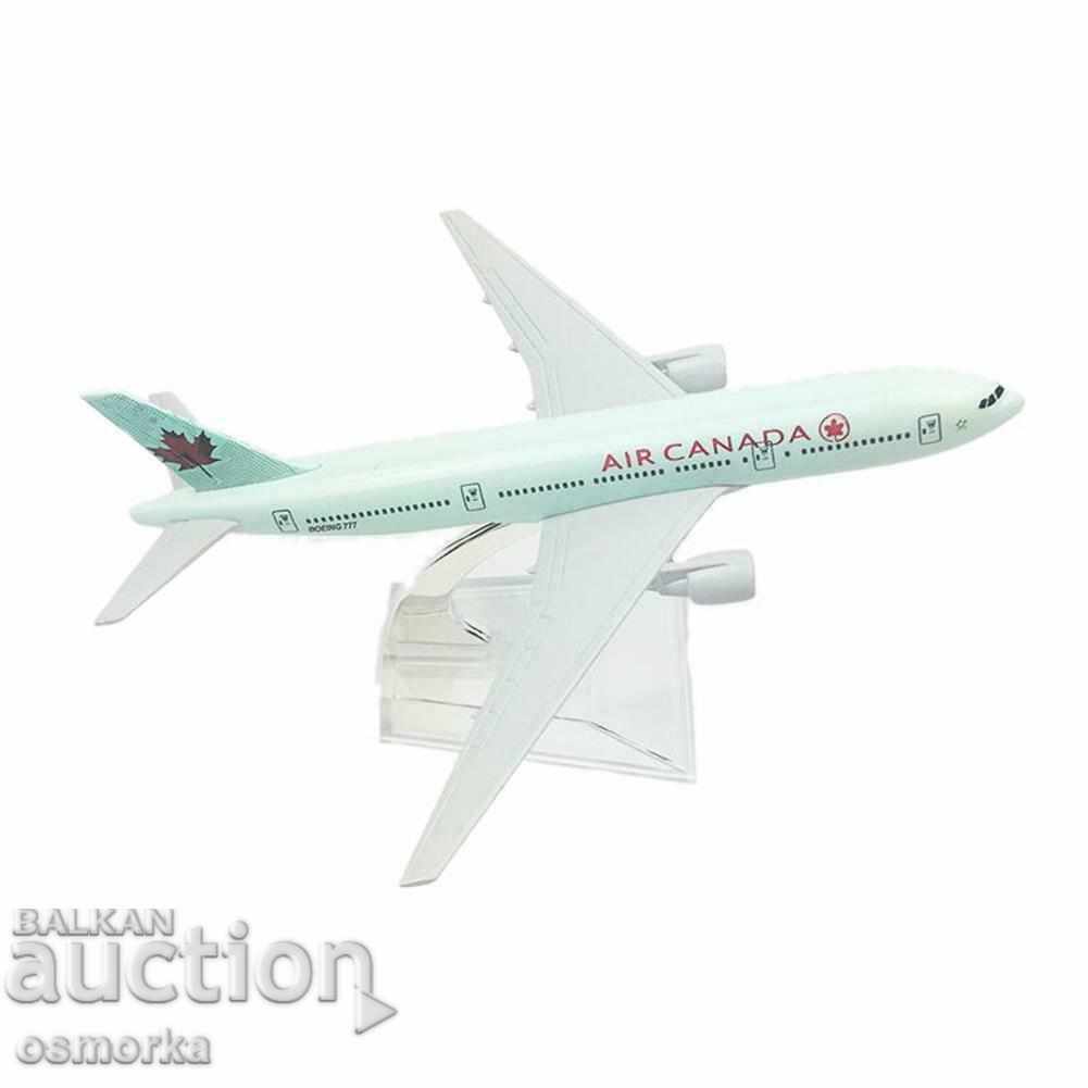 Бойнг 777 самолет модел макет Канада метален лайнер Канада с цена 32.00 лв. | € 16.36 Бойнг 777 самолет модел макет Канада метален лайнер Канада с цена 32.00 лв. | € 16.36