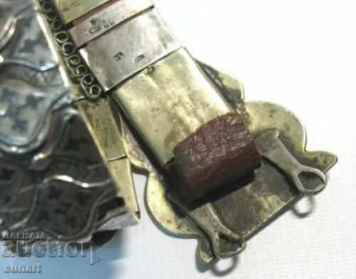 RARE Tsarist Russia Belt Silver 84 NIELO RUSSIA - 5 RARE Tsarist Russia Belt Silver 84 NIELO RUSSIA - 5