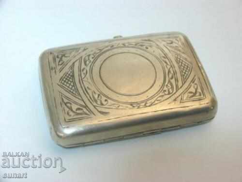 Auction  TsAR RUSSIA TABAKERA SILVER 84 NIELO RUSSIA 118 gr