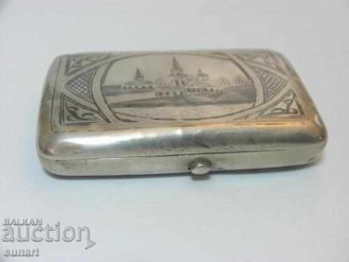 Delivery of TsAR RUSSIA TABAKERA SILVER 84 NIELO RUSSIA 118 gr