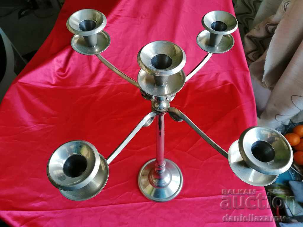 Very Big Candlestick FIVE with price 45.00 BGN | € 23.01 Very Big Candlestick FIVE with price 45.00 BGN | € 23.01