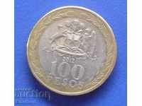 Chile 100 pesos 2012