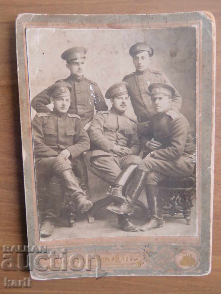 OLD PHOTO - CARDBOARD - 1917 OLD PHOTO - CARDBOARD - 1917