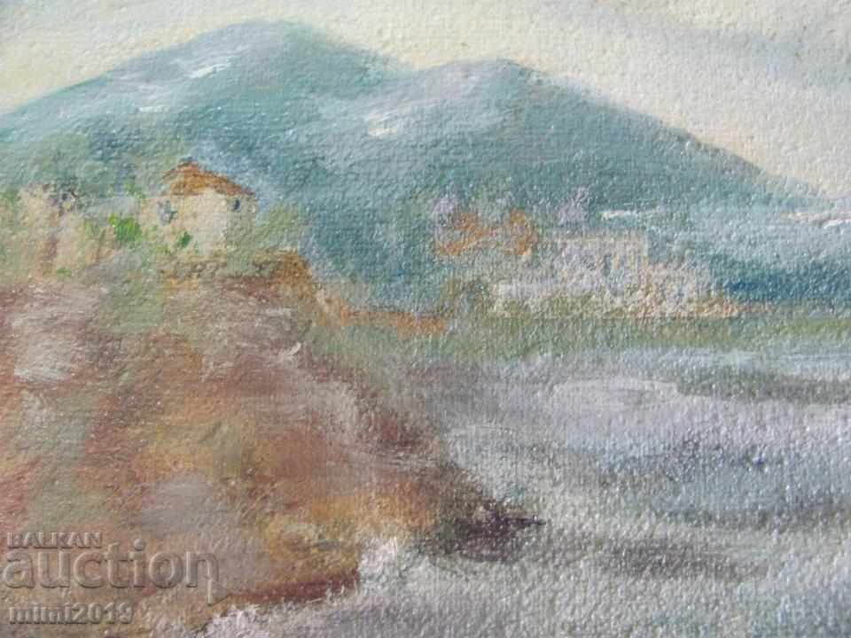 1985 Oil painting, canvas, signed S.SHOPOF with price 25.00 BGN | € 12.78