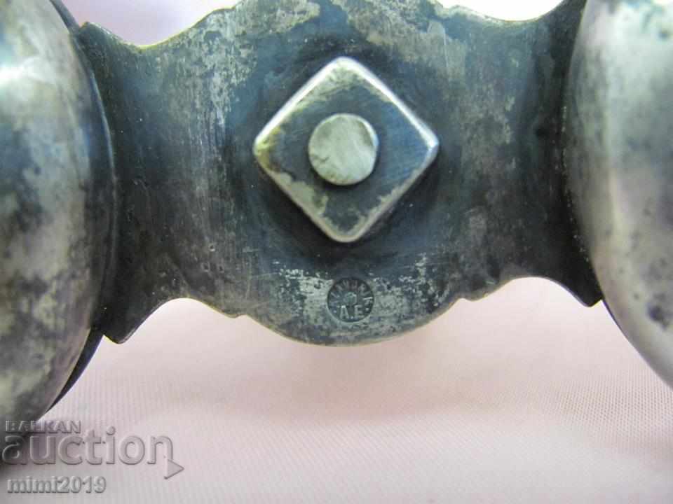 19th Century Silver Plated Austro-Hungarian Salt marked - 6