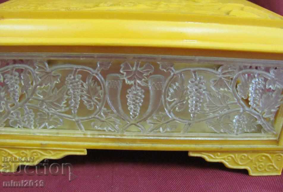 Old Russian Jewelry Box - Pyatigorsk USSR - 5 Old Russian Jewelry Box - Pyatigorsk USSR - 5