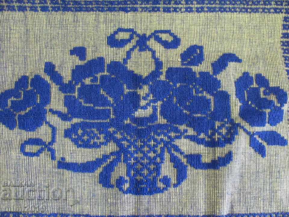 19th Century Hand Woven and Embroidered Rug, Tailor with price 35.00 BGN | € 17.90 19th Century Hand Woven and Embroidered Rug, Tailor with price 35.00 BGN | € 17.90