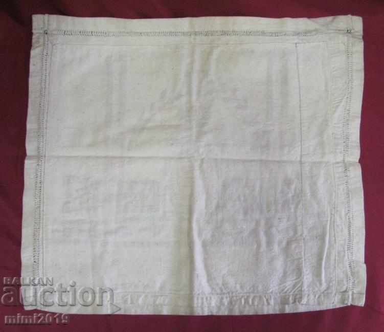 Art Nouveau Hand Embroidered Pillow Case - 6