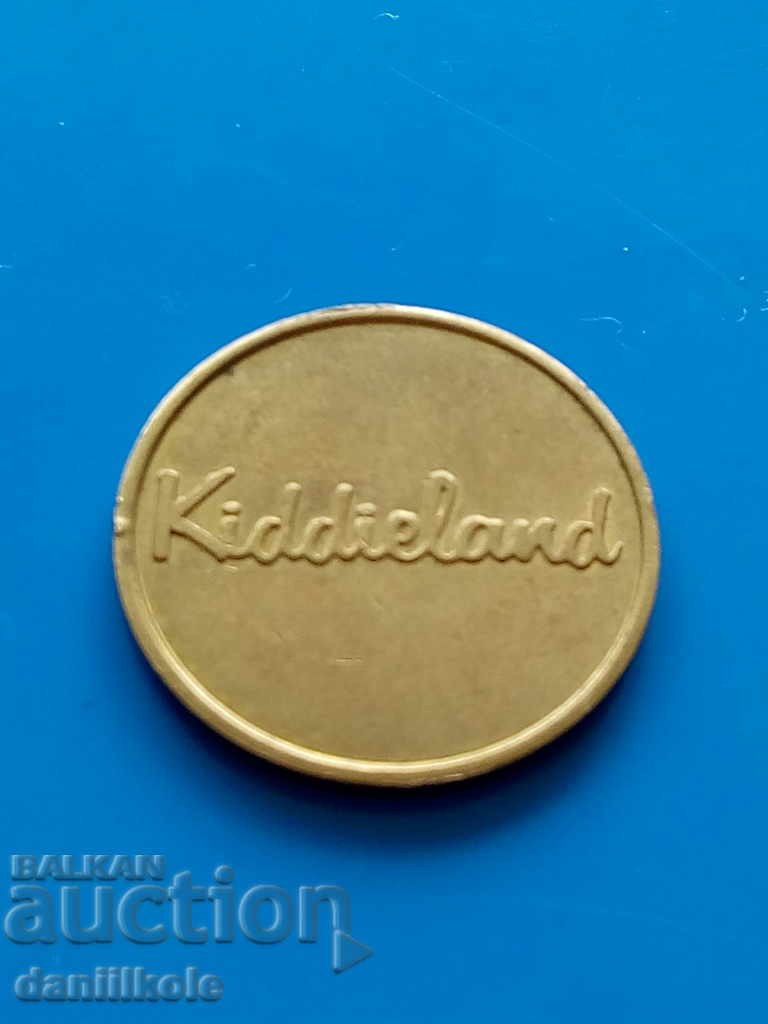 * $ * Y * $ * KIDDIELAND TOKEN POKLET - EXCELLENT * $ * Y * $ * - 5 * $ * Y * $ * KIDDIELAND TOKEN POKLET - EXCELLENT * $ * Y * $ * - 5