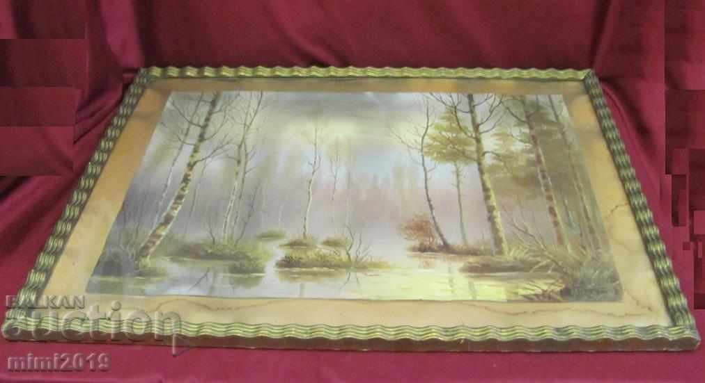 Παλιά αρχική ζωγραφική Ivan Botusharov υπέγραψε - 5 Παλιά αρχική ζωγραφική Ivan Botusharov υπέγραψε - 5