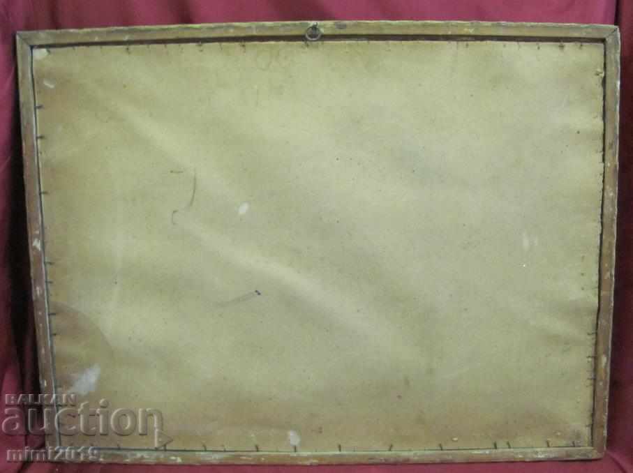 Παλιά αρχική ζωγραφική Ivan Botusharov υπέγραψε - 6 Παλιά αρχική ζωγραφική Ivan Botusharov υπέγραψε - 6