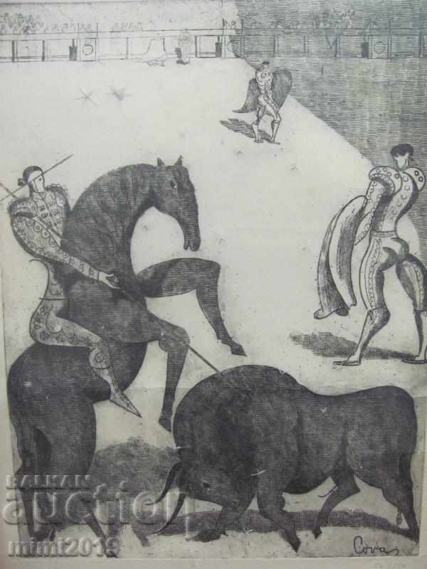 Auction  1963 Original Zincography Author Signed