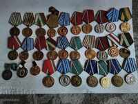 Lot of social medals