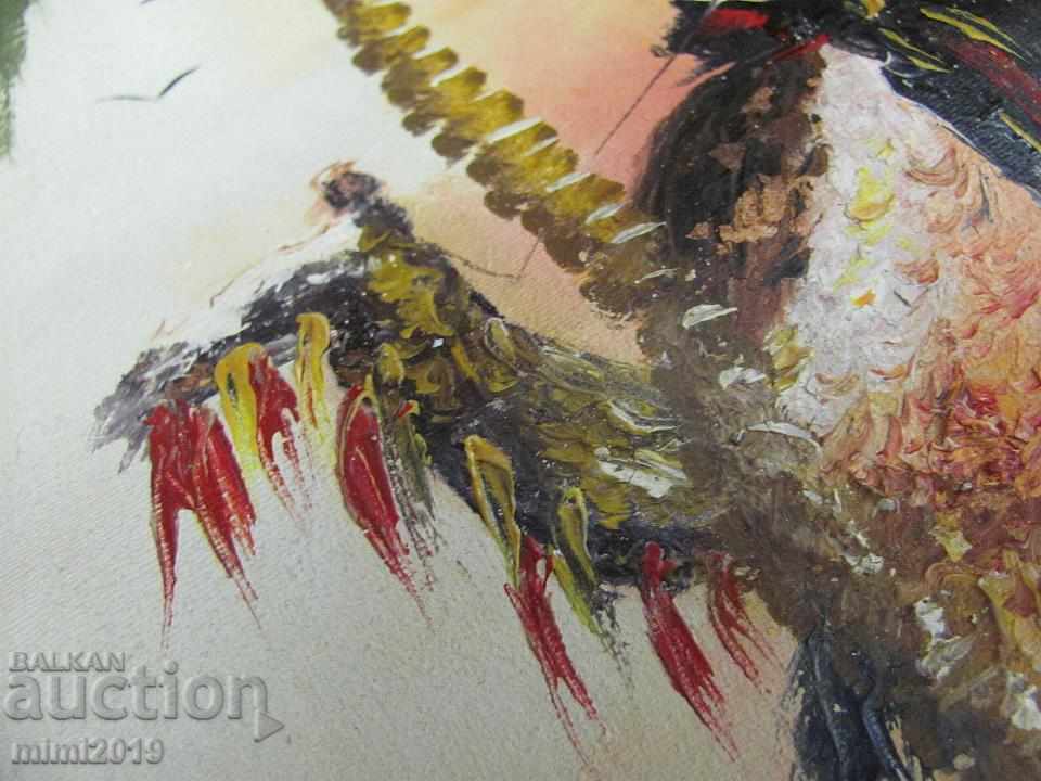 Old Original Painting Arabic Motifs - 6 Old Original Painting Arabic Motifs - 6