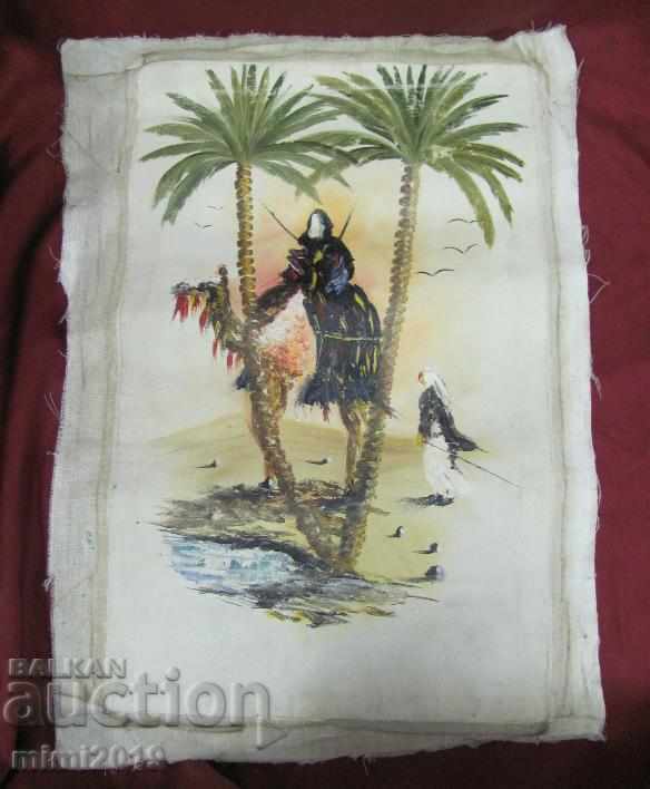 Old Original Painting Arabic Motifs