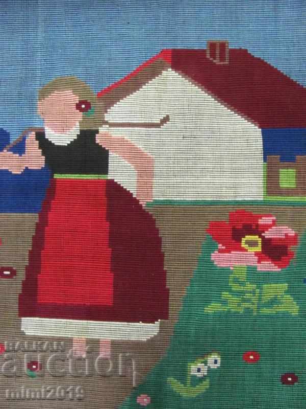 Livrarea Covor covor handmade antic și cusut manual Livrarea Covor covor handmade antic și cusut manual