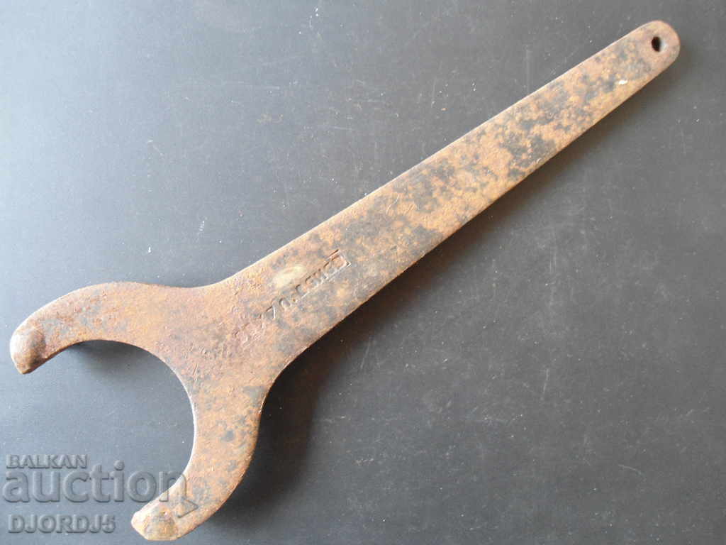 Old key, markings, "P. Denev"