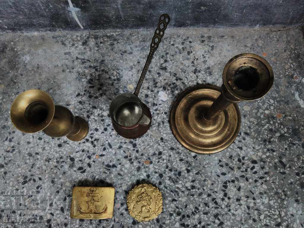 Πολλά ορειχάλκινα αντικείμενα με τιμή 29.00 BGN | € 14.83 Πολλά ορειχάλκινα αντικείμενα με τιμή 29.00 BGN | € 14.83