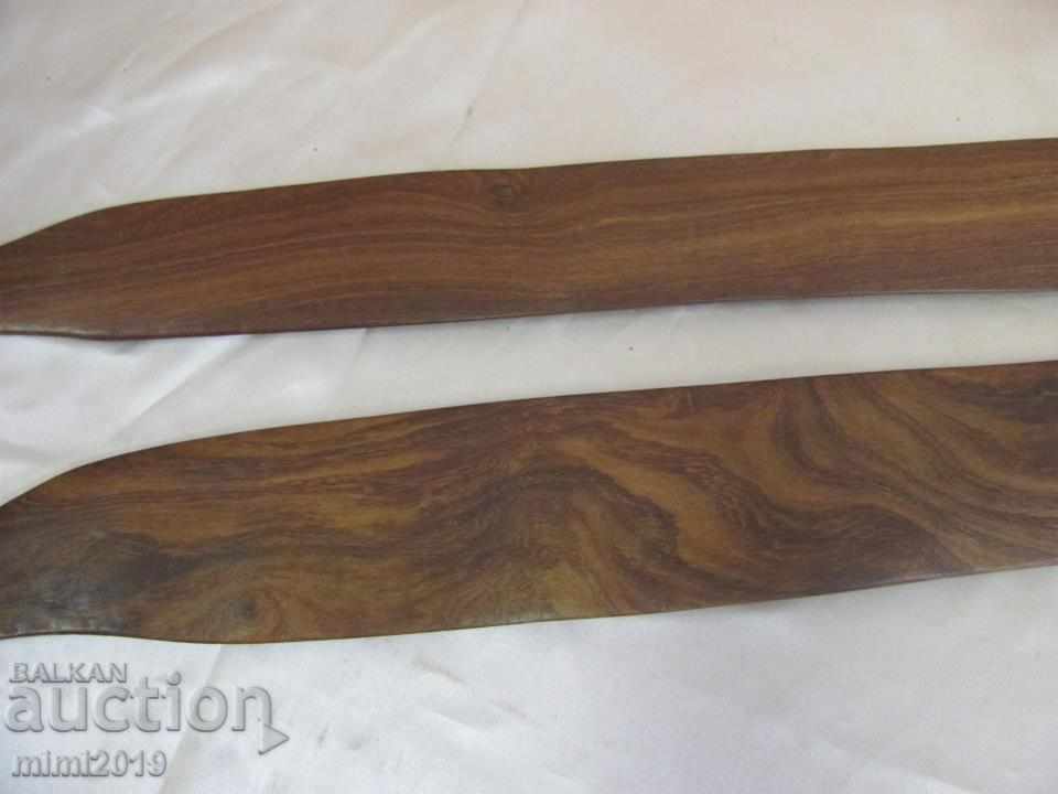 Antique Ritual Wooden Knives Mahogany and Ebony - 5 Antique Ritual Wooden Knives Mahogany and Ebony - 5