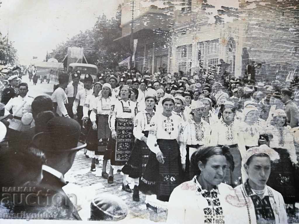 Стара снимка фотография портрет Търново Събор 1939 год