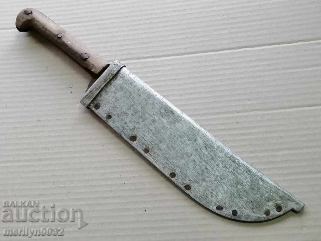 An old shepherd's knife with a kaniya solid karakulak blade