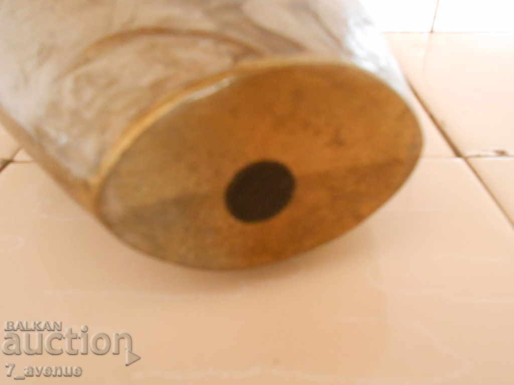Brass vase, decor - flowers, very beautiful and massive - 5 Brass vase, decor - flowers, very beautiful and massive - 5