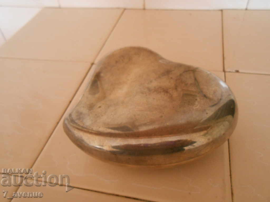 Jewelry box - heart, silver plated, very beautiful and massive - 6 Jewelry box - heart, silver plated, very beautiful and massive - 6