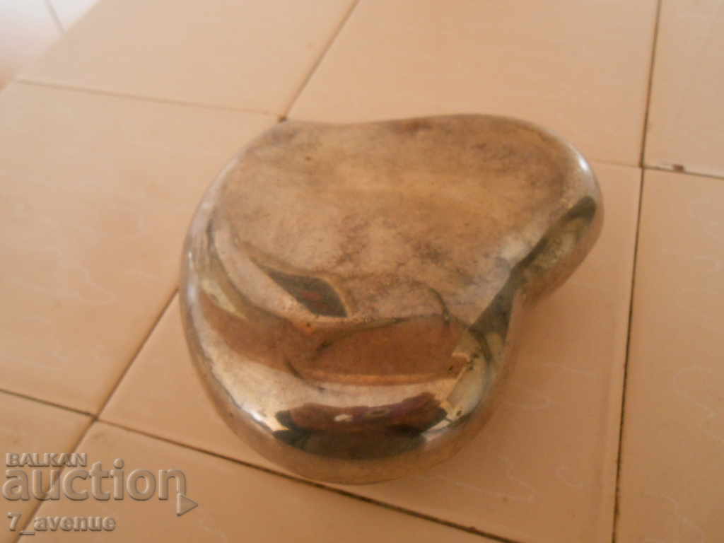 Jewelry box - heart, silver plated, very beautiful and massive - 7 Jewelry box - heart, silver plated, very beautiful and massive - 7