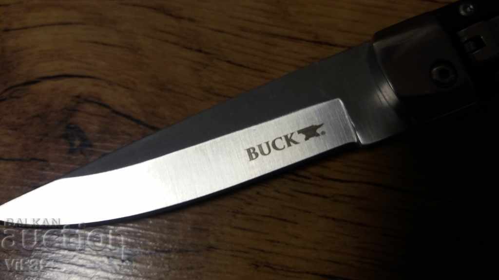 Folding knife BUCK- automatic 85x205 / 1 / with price 26.00 BGN | € 13.29