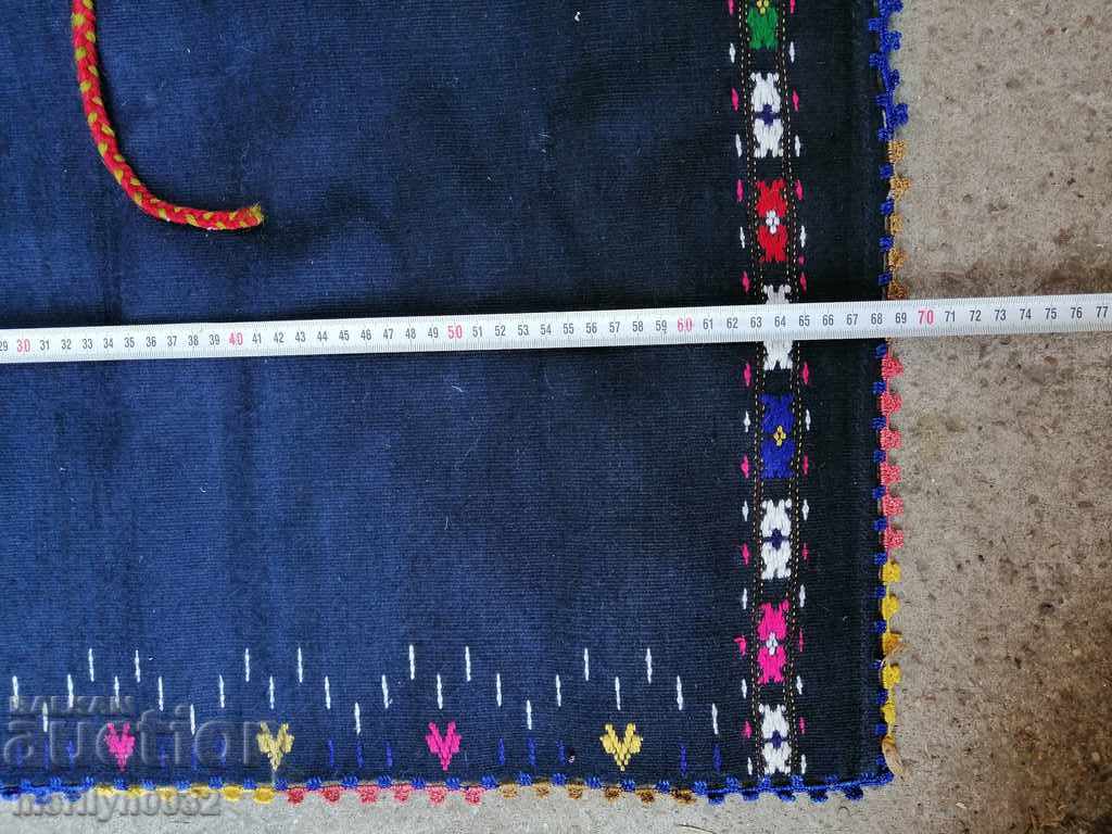 Old woven, embroidered and embroidered apron, costume, suckman - 5 Old woven, embroidered and embroidered apron, costume, suckman - 5