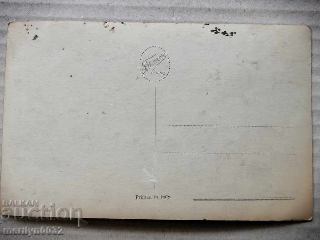 Old postcard photo with Queen Joan photography - 5