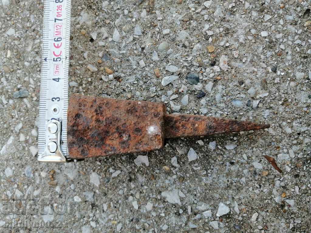 An old anvil for hair sticking, wrought iron - 6 An old anvil for hair sticking, wrought iron - 6