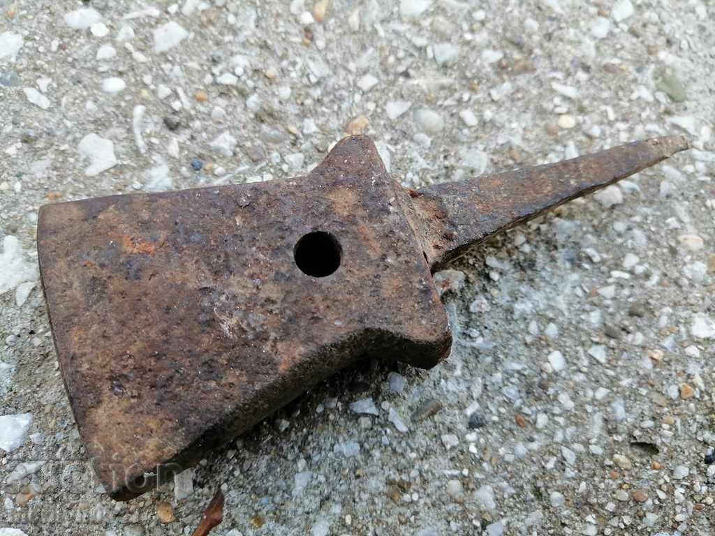 An old anvil for hair sticking, wrought iron - 6 An old anvil for hair sticking, wrought iron - 6