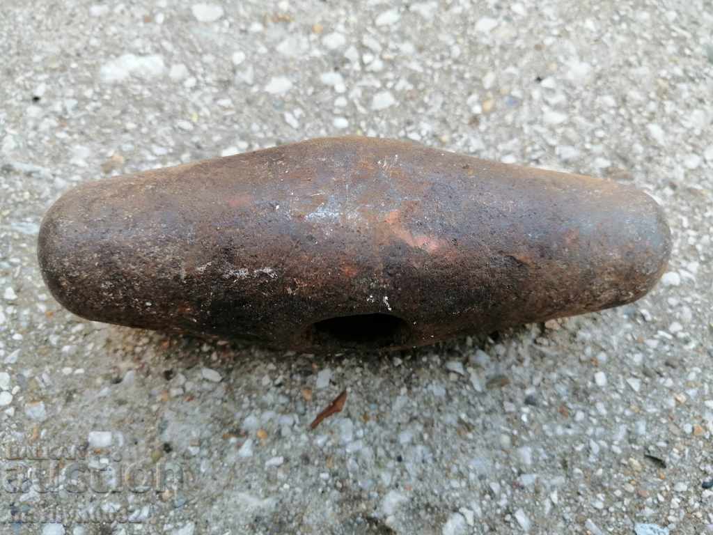An old stone hammer, a tool, a kink with price 32.00 BGN | € 16.36 An old stone hammer, a tool, a kink with price 32.00 BGN | € 16.36