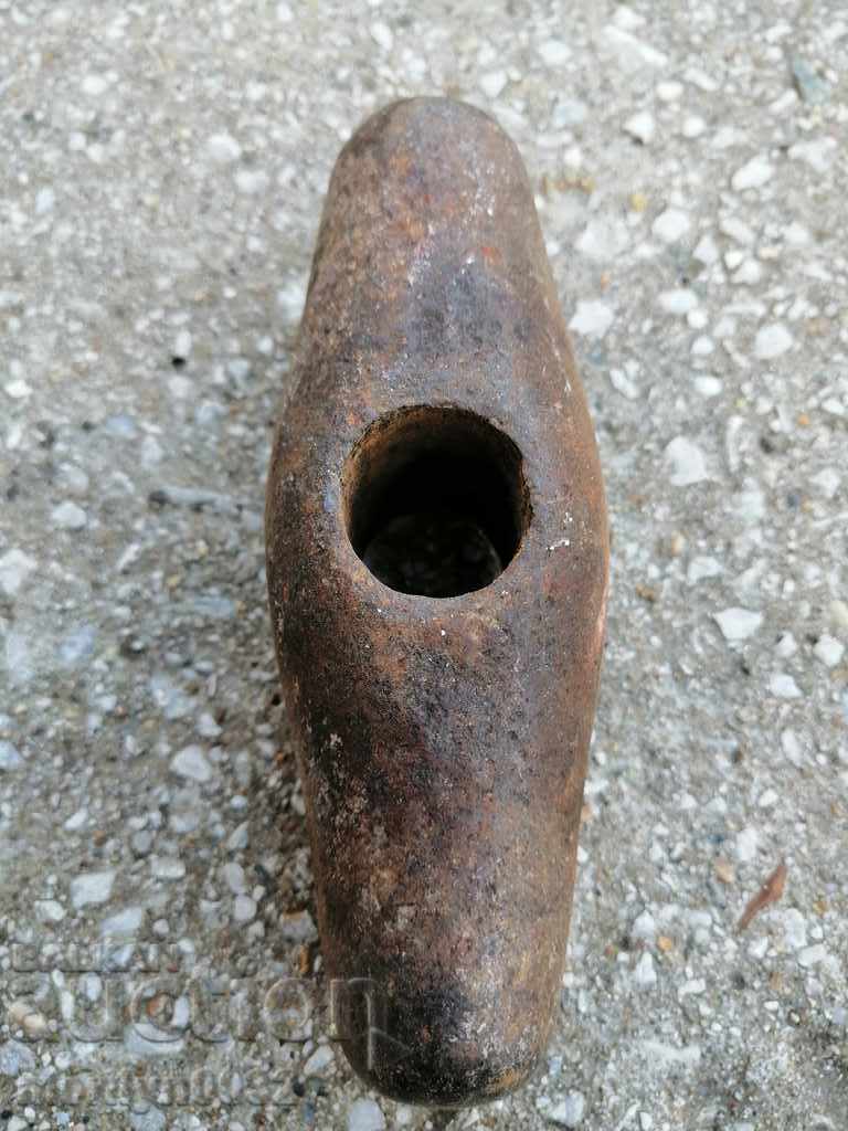 An old stone hammer, a tool, a kink - 5 An old stone hammer, a tool, a kink - 5