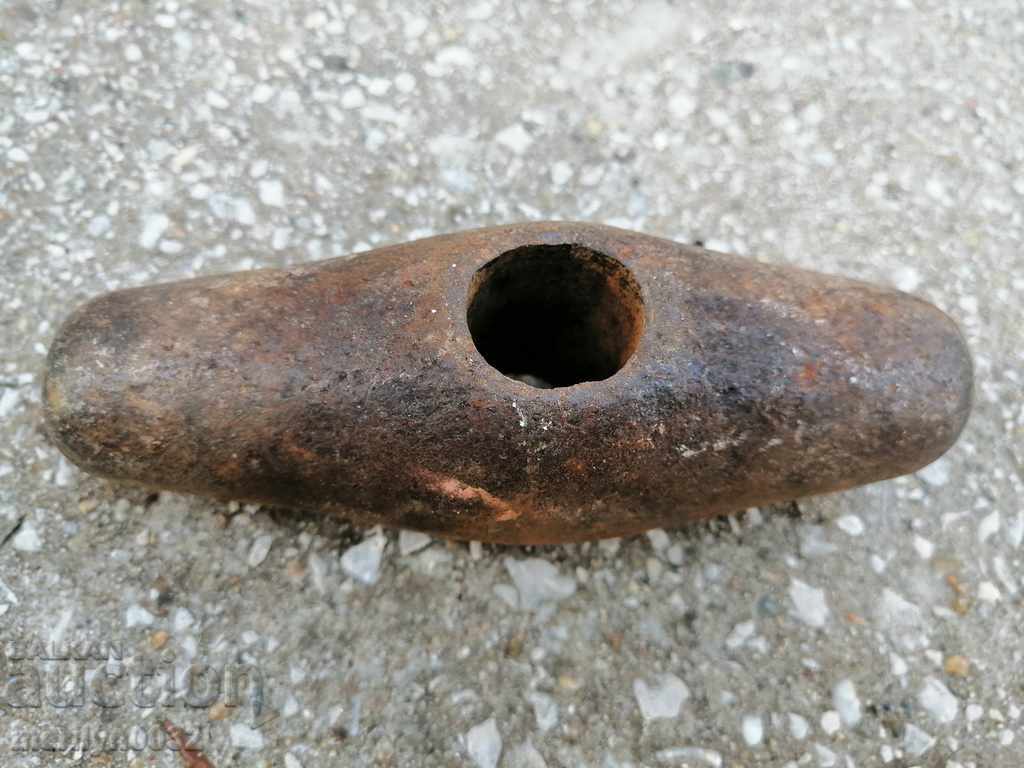 An old stone hammer, a tool, a kink - 7 An old stone hammer, a tool, a kink - 7