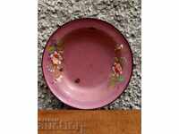 .THE RARE Tzar Tsar Enameled Bowl MARKED ENAMELED COURT