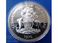 Bahamas 1 Dollar 1976 UNC Rare Original
