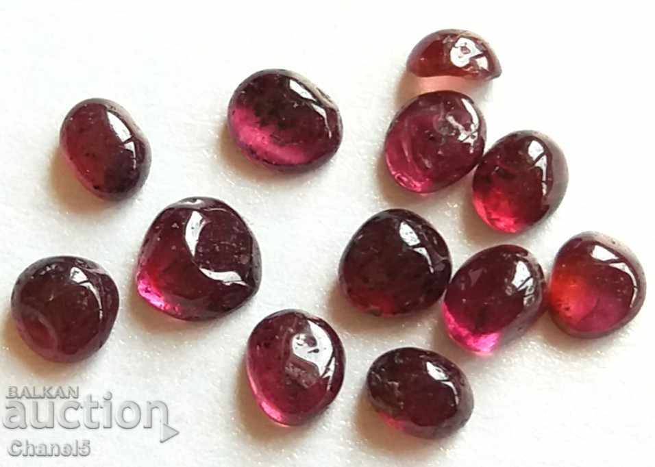 ORESTHANE Pomegranates, RODONITE - 12 Cabochon (153)