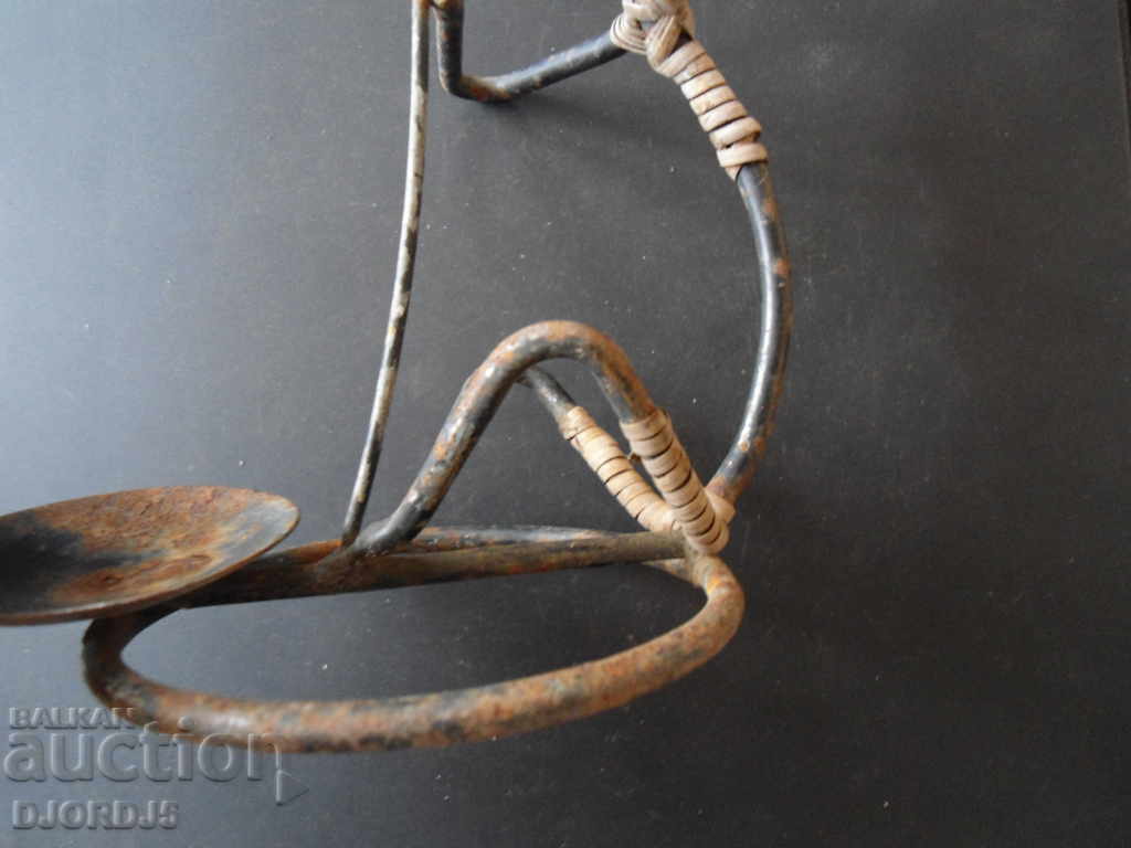 Old metal candlestick, figurine - 6 Old metal candlestick, figurine - 6