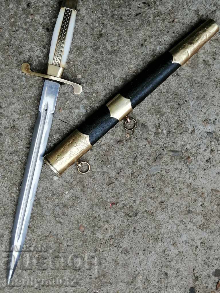 Navy officer's jacket, dagger knife with handle Navy NRB - 5 Navy officer's jacket, dagger knife with handle Navy NRB - 5