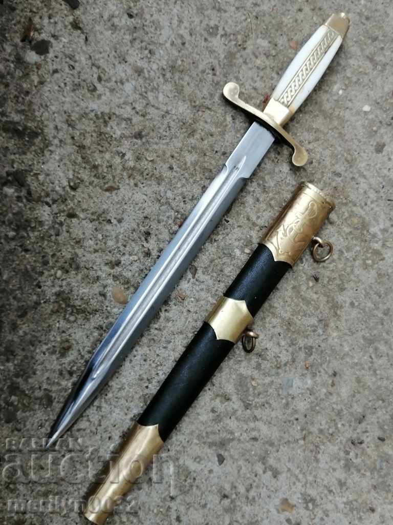 Navy officer's jacket, dagger knife with handle Navy NRB - 7 Navy officer's jacket, dagger knife with handle Navy NRB - 7