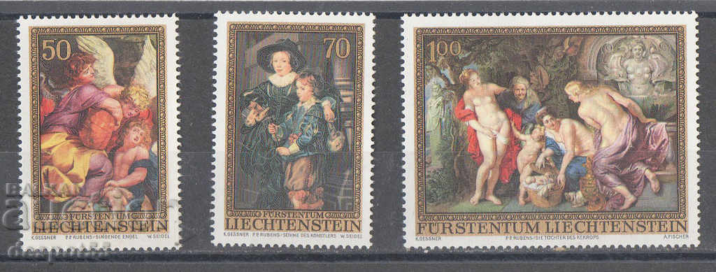 1976. Liechtenstein. 400 years since the birth of Rubens.