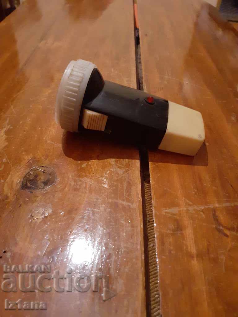 Auction Old rechargeable flashlight Auction Old rechargeable flashlight