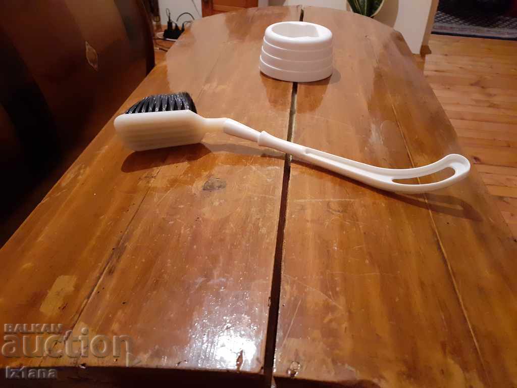 Παράδοση Παλιά πινέλο τουαλέτας Παράδοση Παλιά πινέλο τουαλέτας